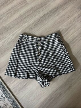 Reformation Gingham Shorts